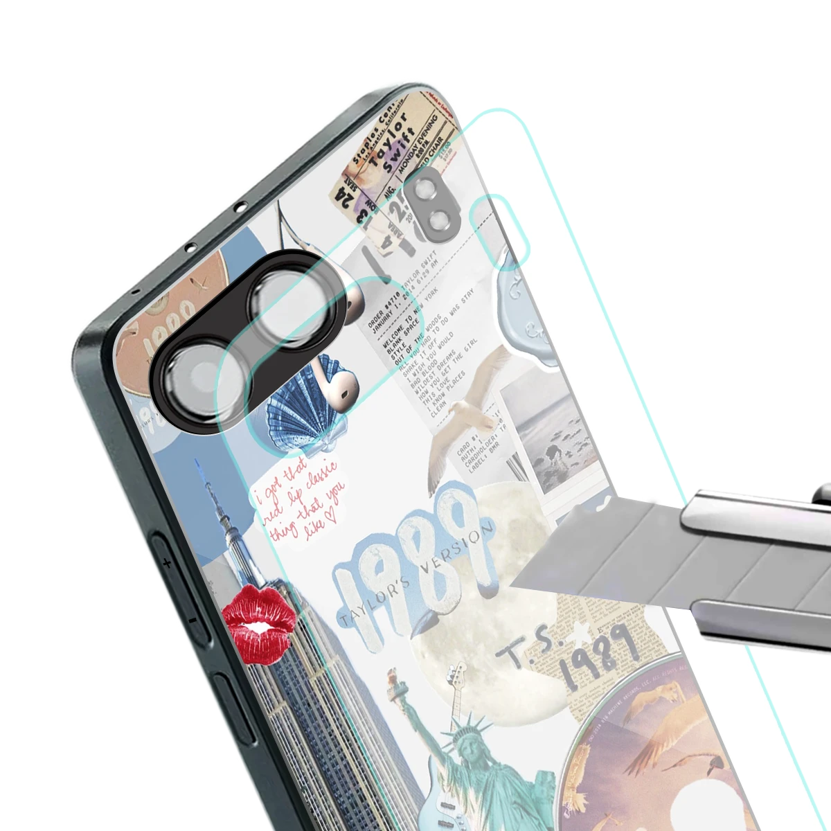 1989 Swift Era stylish phone case for oneplus nord 4 | glossy glass and slim fit