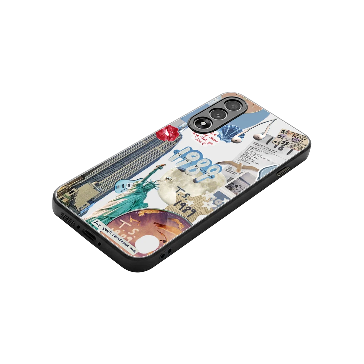 1989 Swift Era stylish phone case for oneplus nord 5 | glossy glass and slim fit