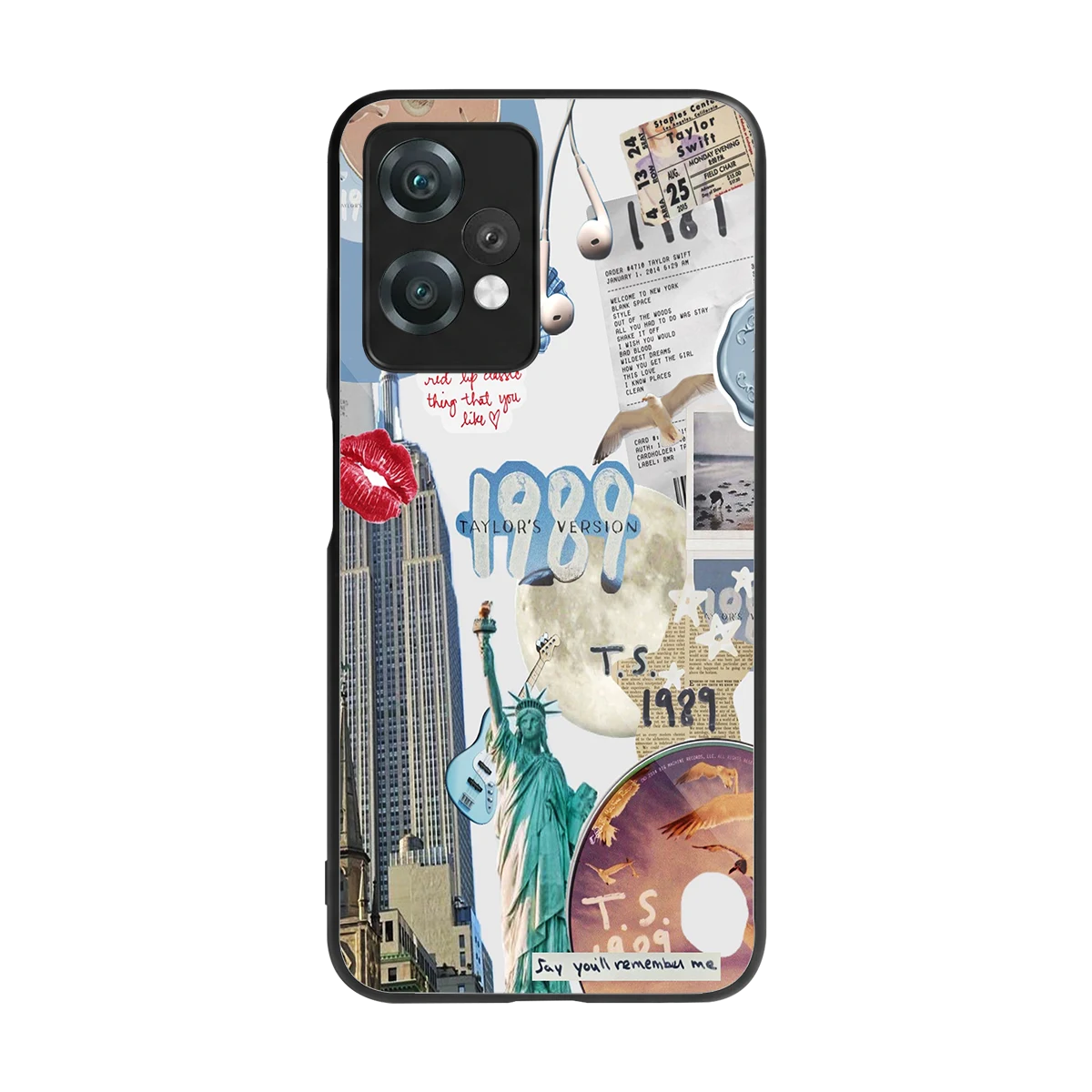 1989 Swift Era back phone cover | glass case for oneplus nord ce 2 lite