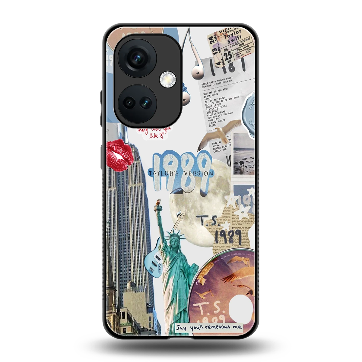 1989 Swift Era back phone cover | glass case for oneplus nord ce 3