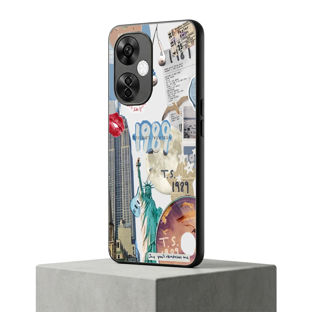 1989 Swift Era oneplus nord ce 3 lite mobile cover | shockproof glass phone case