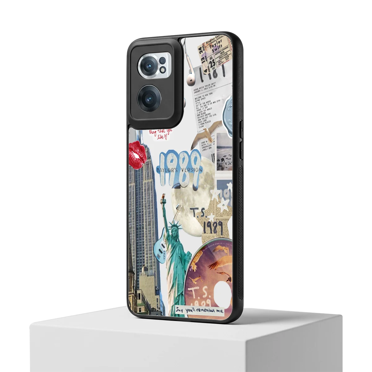 1989 Swift Era oneplus nord ce 2 mobile cover | shockproof glass phone case