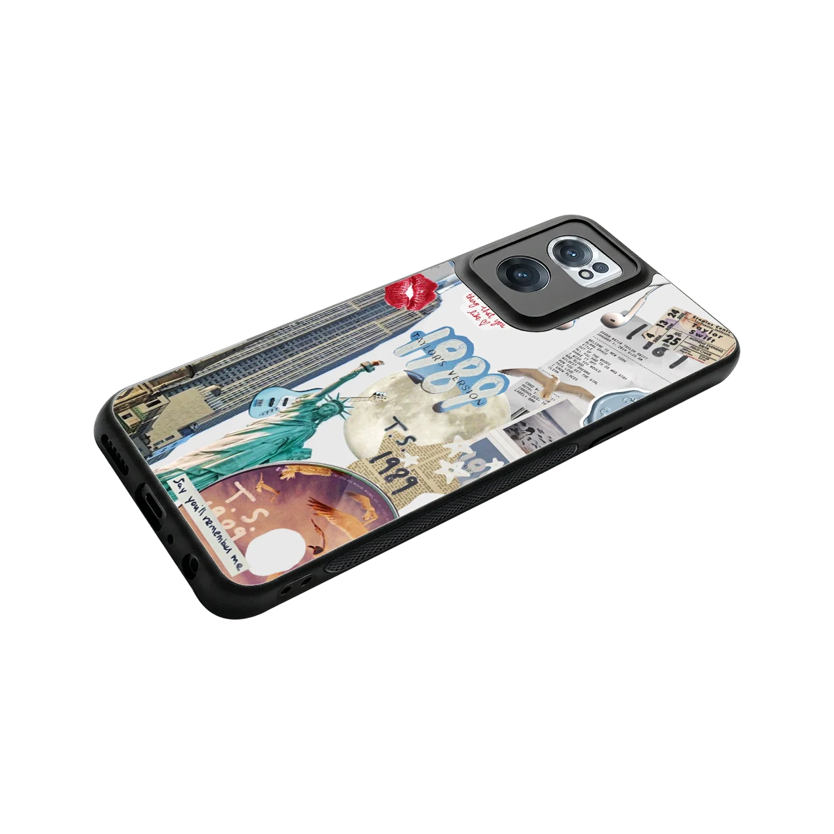 1989 Swift Era stylish phone case for oneplus nord ce 2 | glossy glass and slim fit