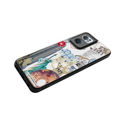 1989 Swift Era stylish phone case for oneplus nord ce 2 | glossy glass and slim fit
