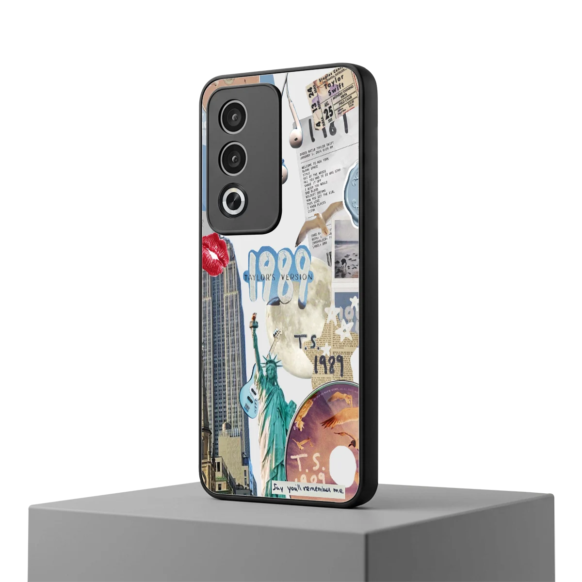 1989 Swift Era oppo a3 pro mobile cover | shockproof glass phone case