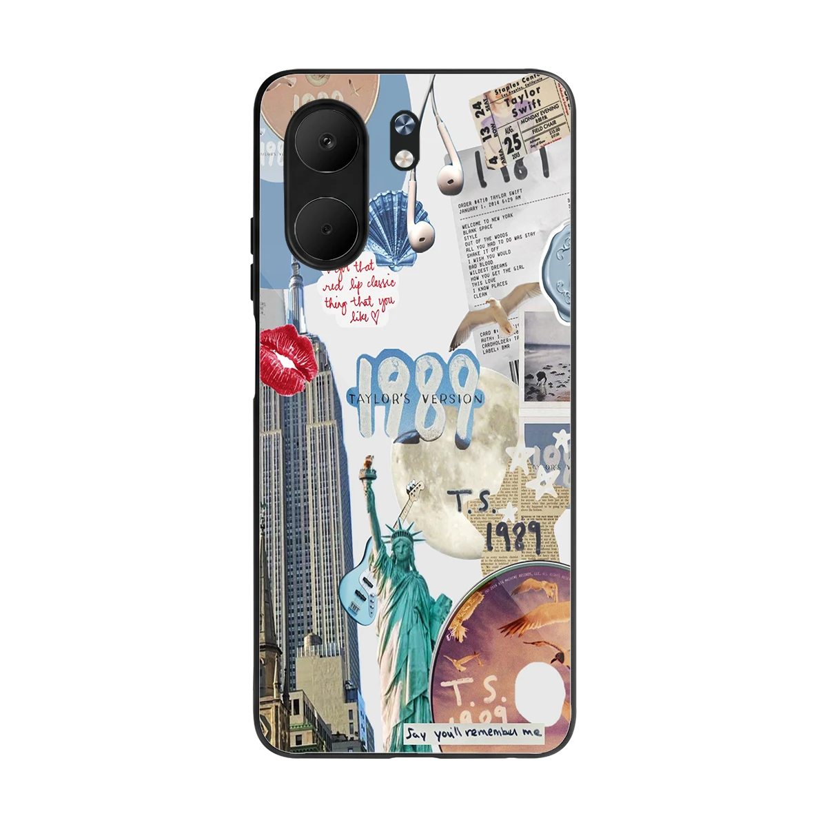 1989 Swift Era back phone cover | glass case for oppo a5x 5g