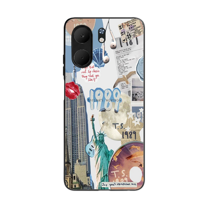 1989 Swift Era back phone cover | glass case for oppo a5x 5g