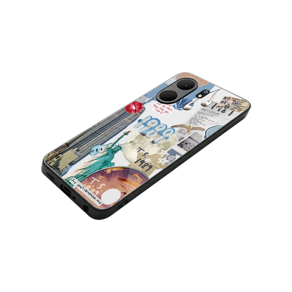 1989 Swift Era stylish phone case for oppo a5x 5g | glossy glass and slim fit