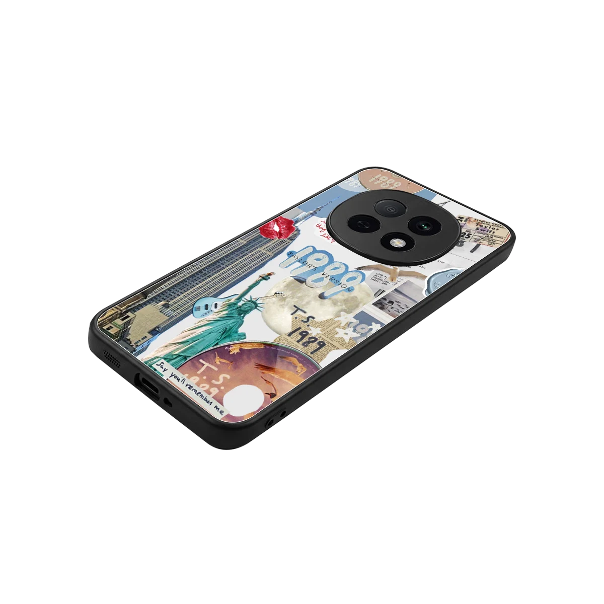 1989 Swift Era stylish phone case for oppo f29 pro 5g | glossy glass and slim fit
