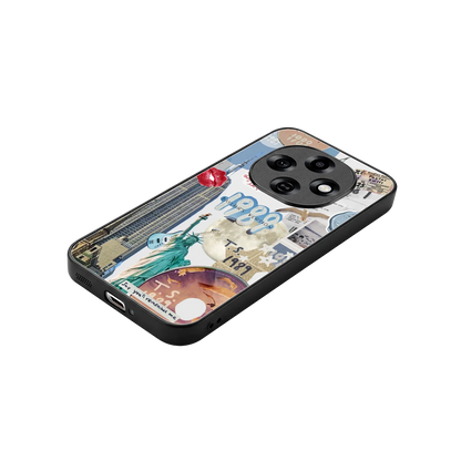 1989 Swift Era stylish phone case for oppo f31 pro 5g | glossy glass and slim fit