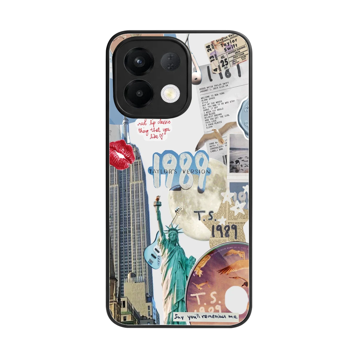 1989 Swift Era back phone cover | glass case for oppo k13 5g