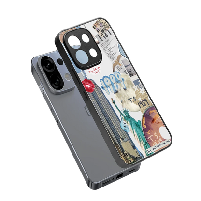 1989 Swift Era sleek oppo k13 5g cover with tempered glass back and TPU edges
