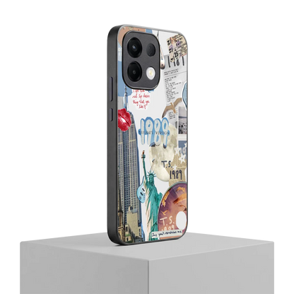1989 Swift Era oppo k13 5g mobile cover | shockproof glass phone case