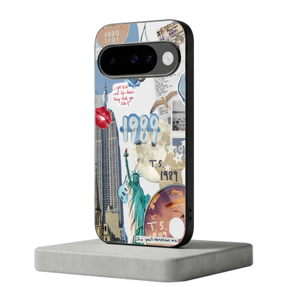 1989 Swift Era google pixel 10 mobile cover | shockproof glass phone case