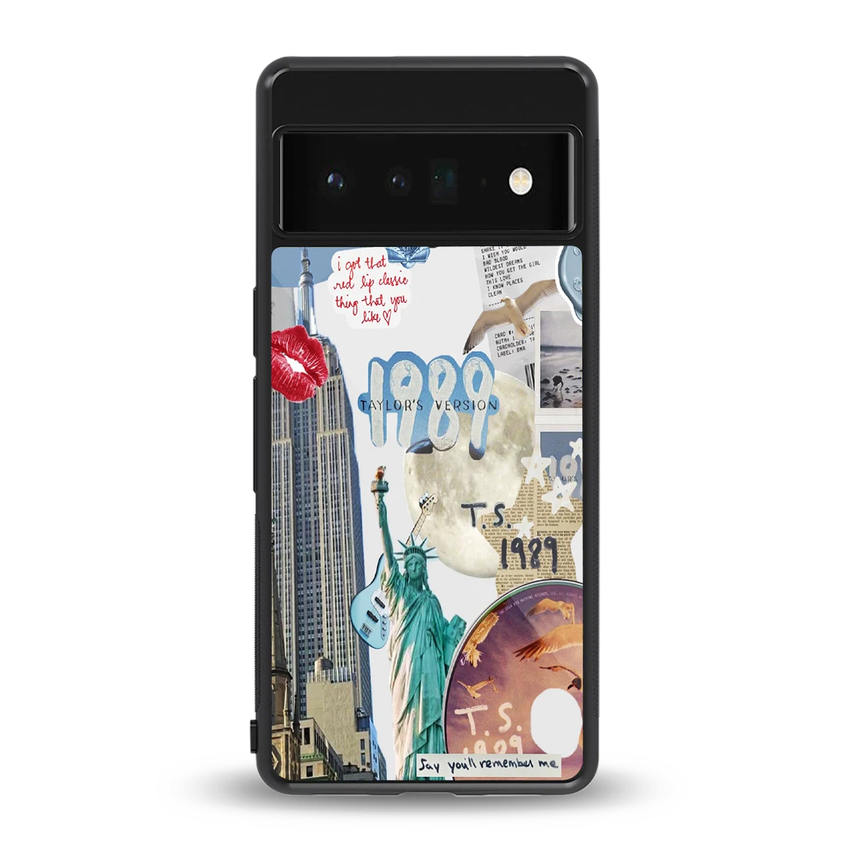 1989 Swift Era back phone cover | glass case for google pixel 6 pro