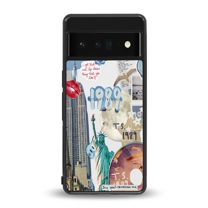 1989 Swift Era back phone cover | glass case for google pixel 6 pro