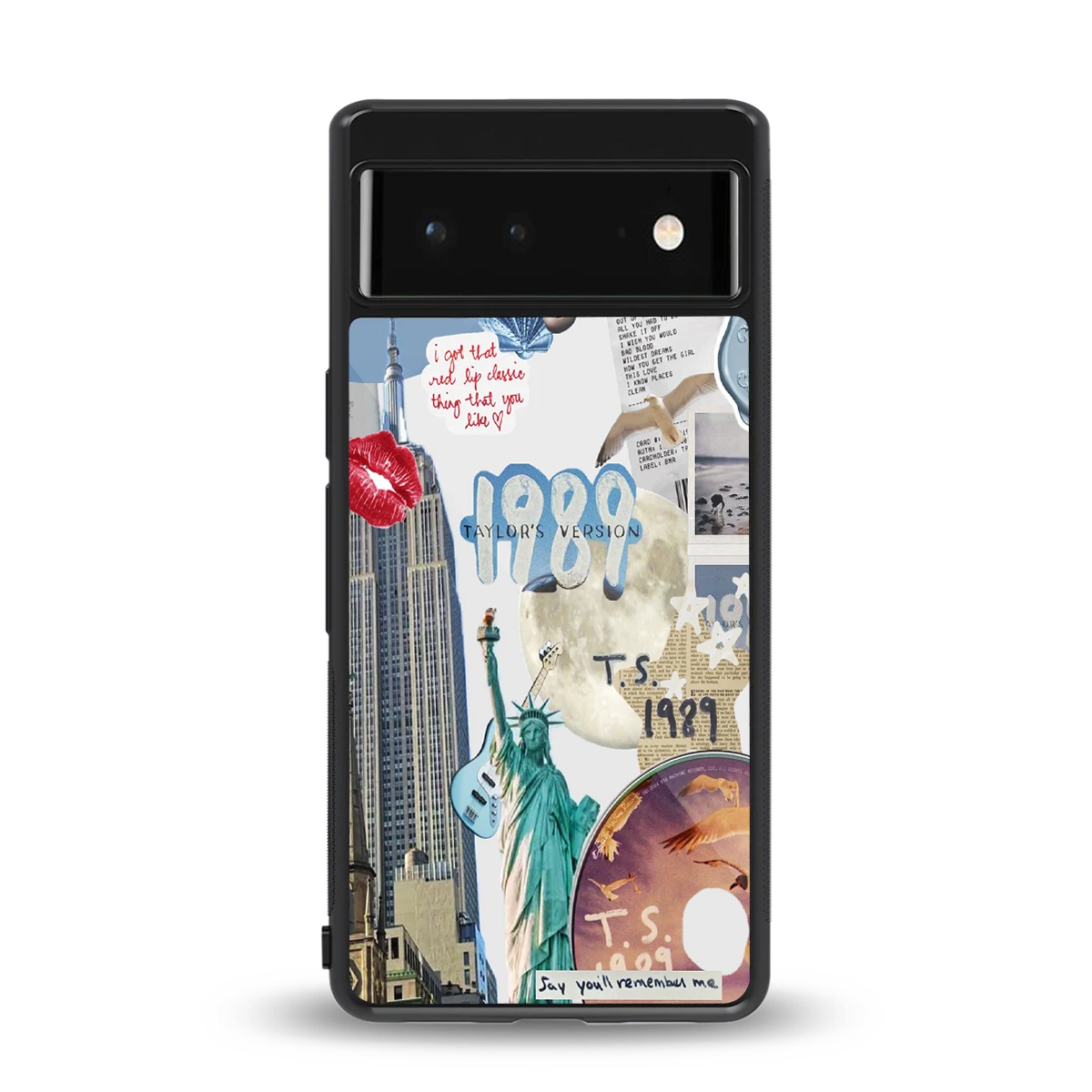 1989 Swift Era back phone cover | glass case for google pixel 6