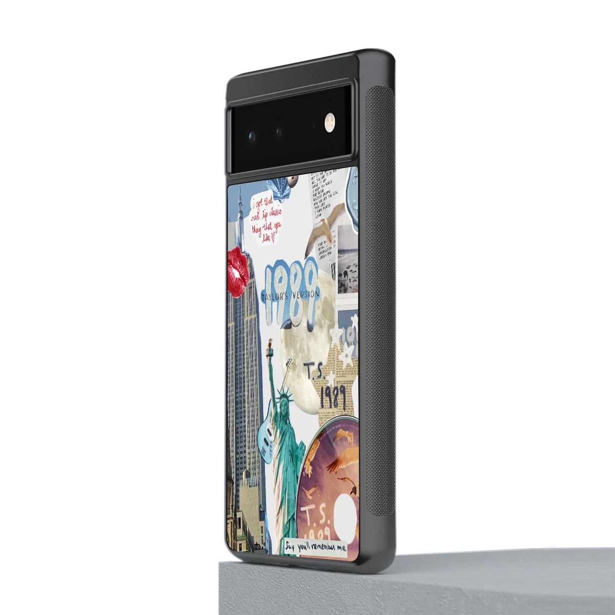 1989 Swift Era stylish phone case for google pixel 6 | glossy glass and slim fit