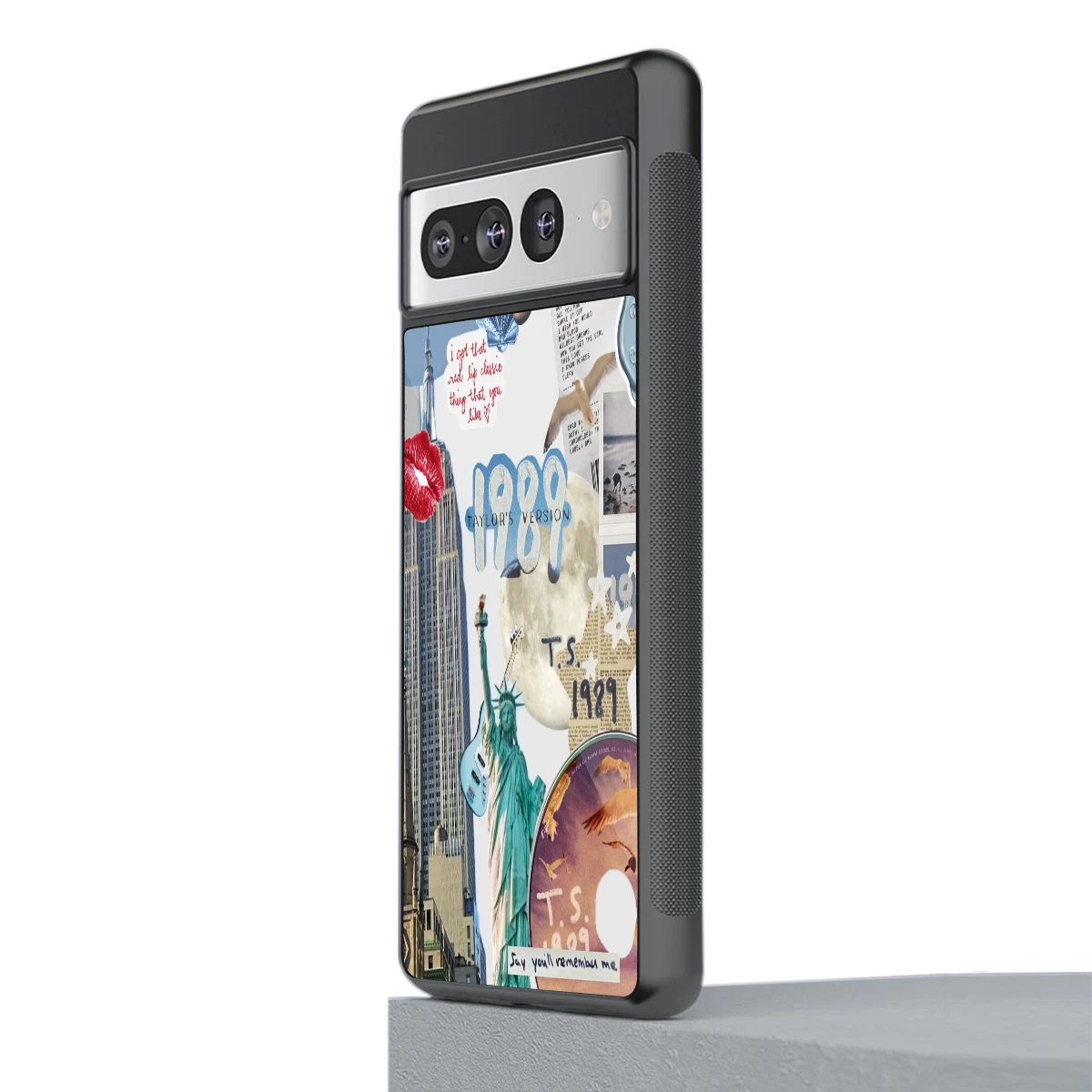 1989 Swift Era stylish phone case for google pixel 7 pro | glossy glass and slim fit