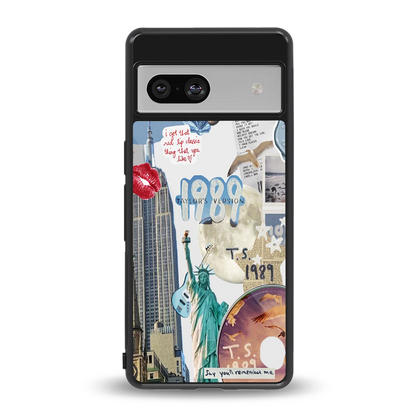 1989 Swift Era back phone cover | glass case for google pixel 7a