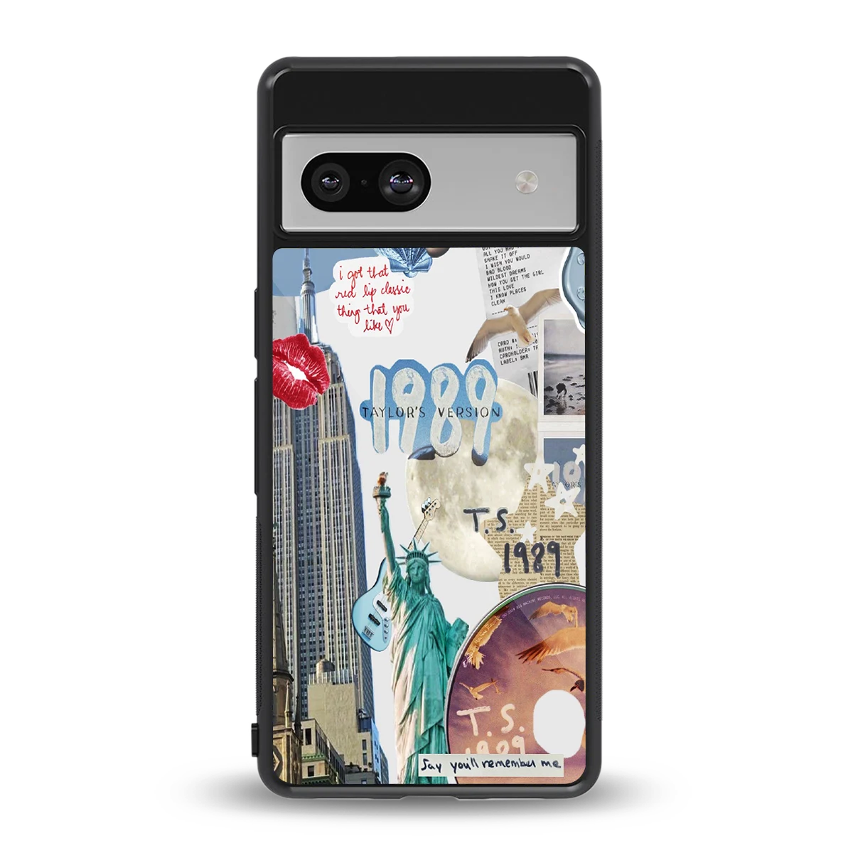 1989 Swift Era back phone cover | glass case for google pixel 7