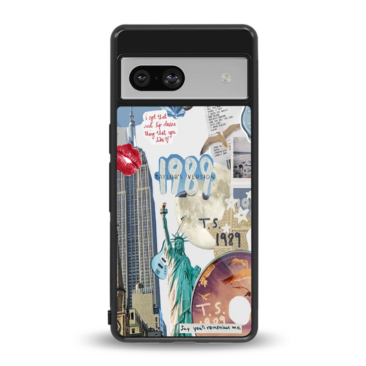 1989 Swift Era back phone cover | glass case for google pixel 7