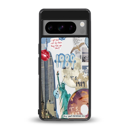 1989 Swift Era back phone cover | glass case for google pixel 8 pro
