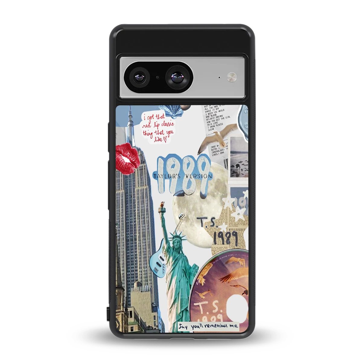 1989 Swift Era back phone cover | glass case for google pixel 8