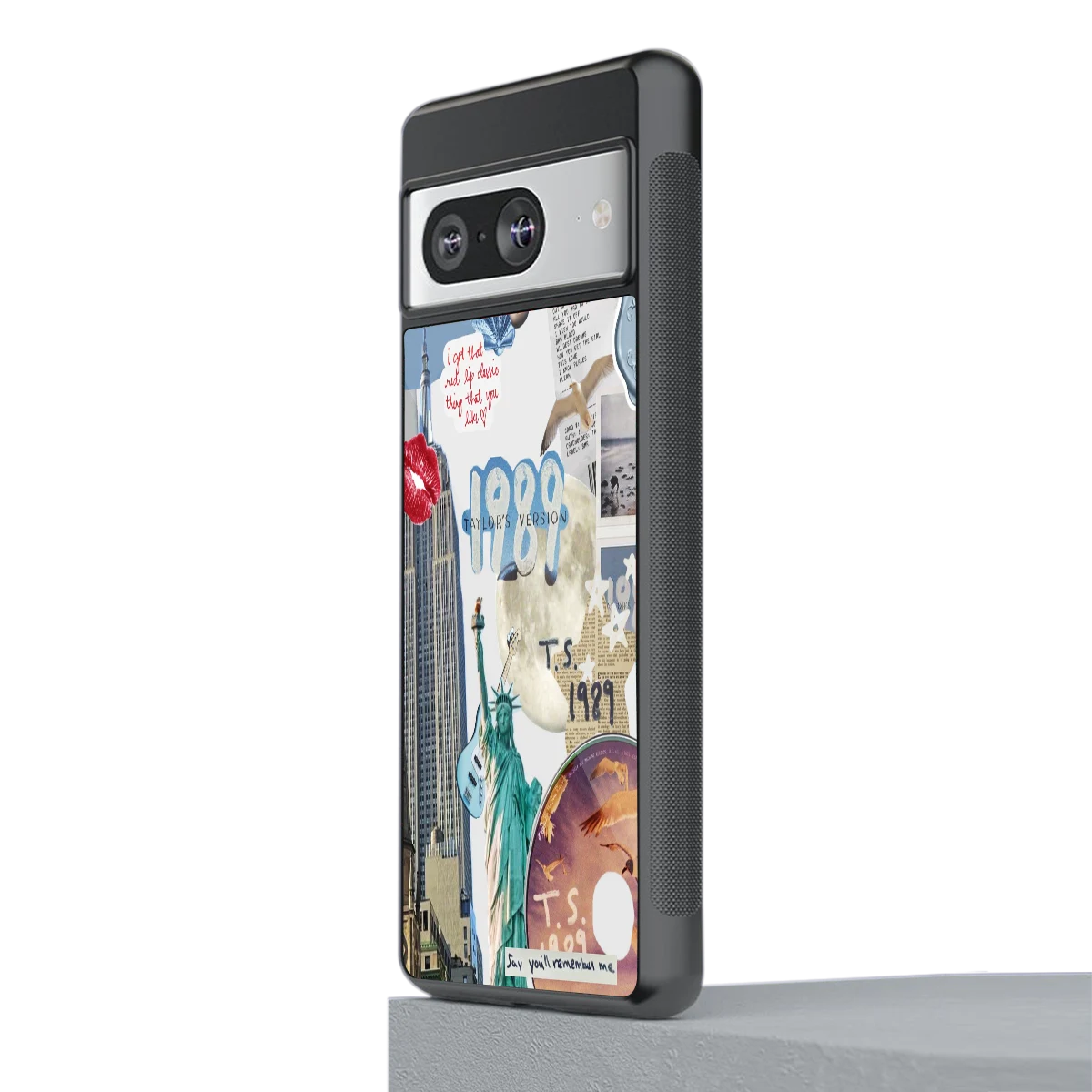 1989 Swift Era stylish phone case for google pixel 8 | glossy glass and slim fit