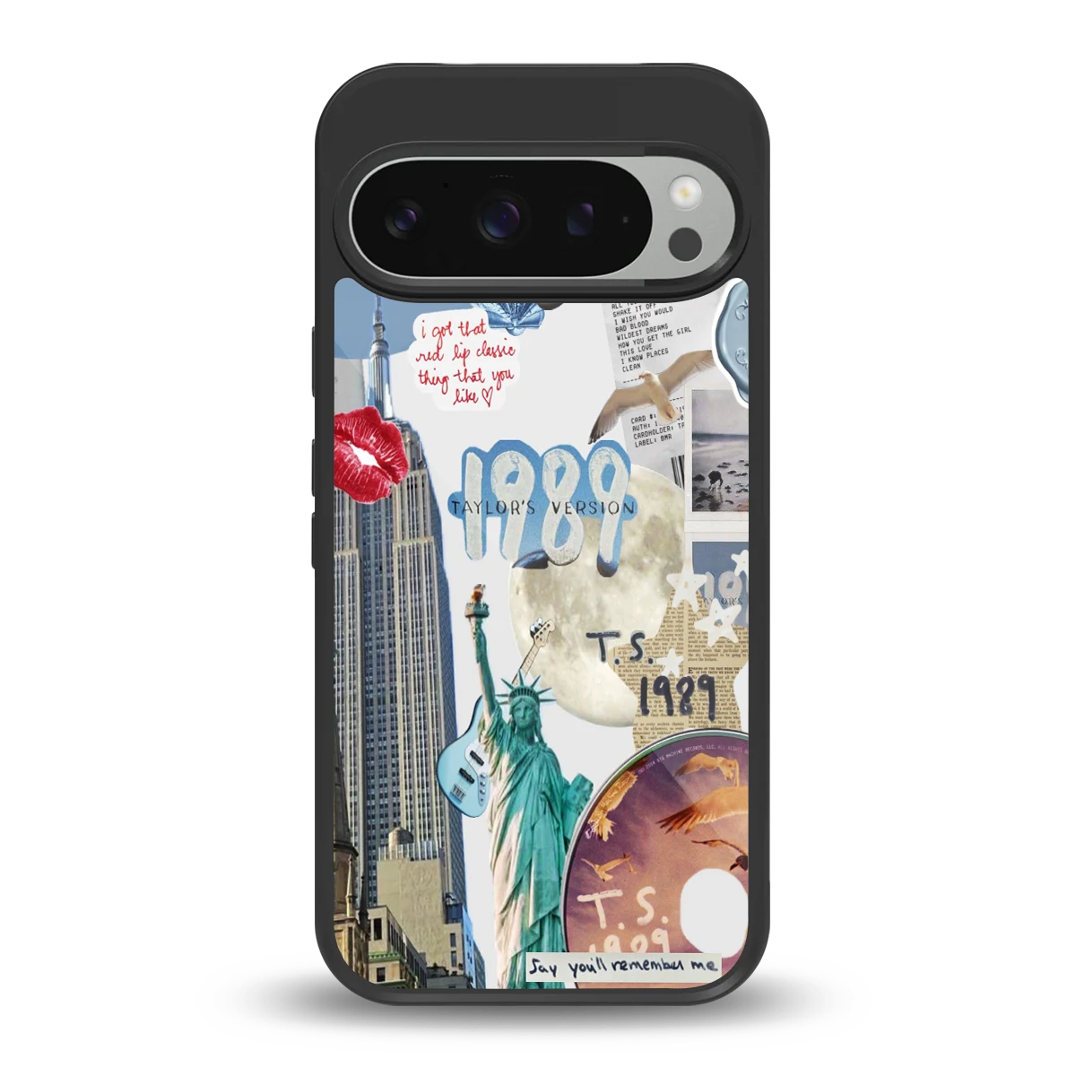 1989 Swift Era back phone cover | glass case for google pixel 9 pro