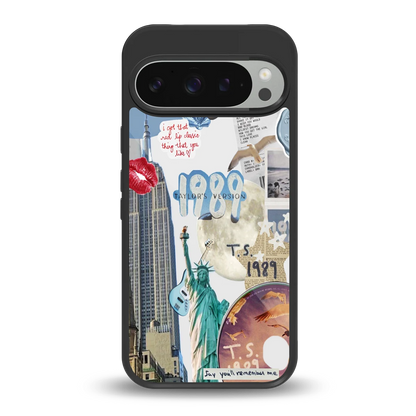 1989 Swift Era back phone cover | glass case for google pixel 9 pro