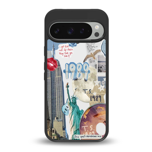 1989 Swift Era back phone cover | glass case for google pixel 9 pro
