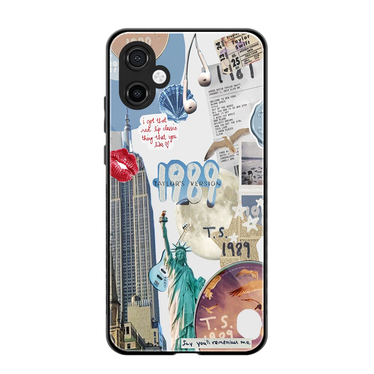 1989 Swift Era back phone cover | glass case for samsung galaxy a06 5g