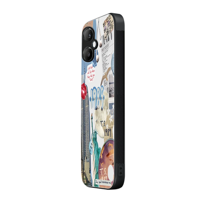 1989 Swift Era samsung galaxy a06 5g mobile cover | shockproof glass phone case