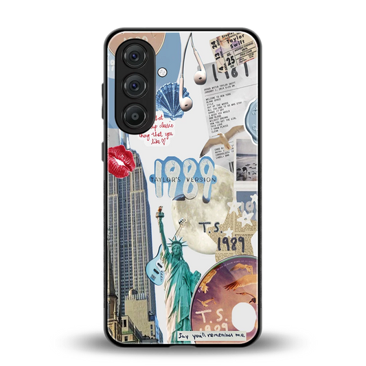 1989 Swift Era back phone cover | glass case for samsung galaxy f15 5g