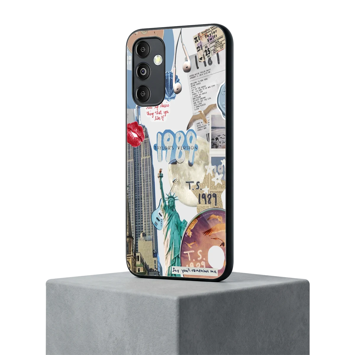 1989 Swift Era samsung galaxy m14 5g mobile cover | shockproof glass phone case