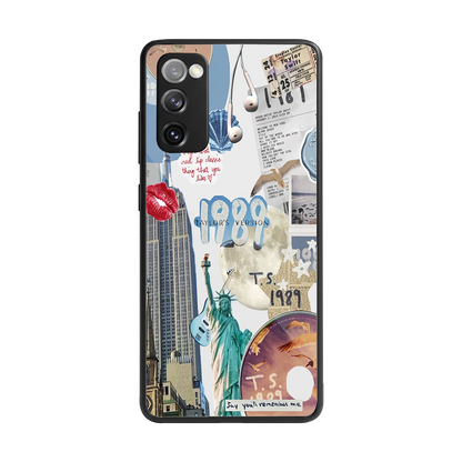 1989 Swift Era back phone cover | glass case for samsung galaxy s20 fe