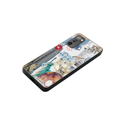 1989 Swift Era stylish phone case for samsung galaxy s20 fe | glossy glass and slim fit
