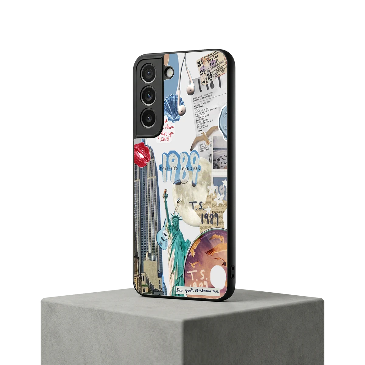 1989 Swift Era samsung galaxy s22 mobile cover | shockproof glass phone case