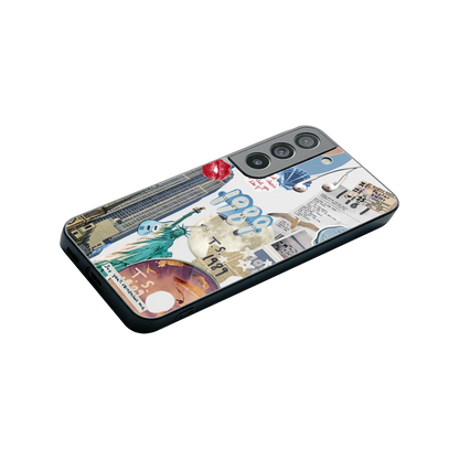 1989 Swift Era stylish phone case for samsung galaxy s22 | glossy glass and slim fit