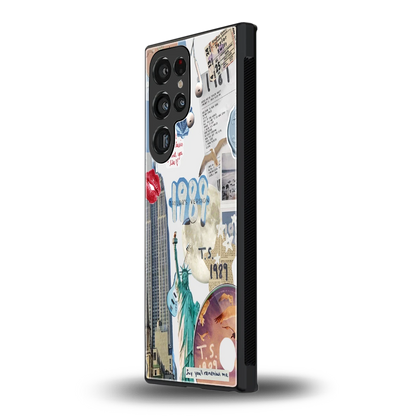 1989 Swift Era samsung galaxy s24 ultra mobile cover | shockproof glass phone case