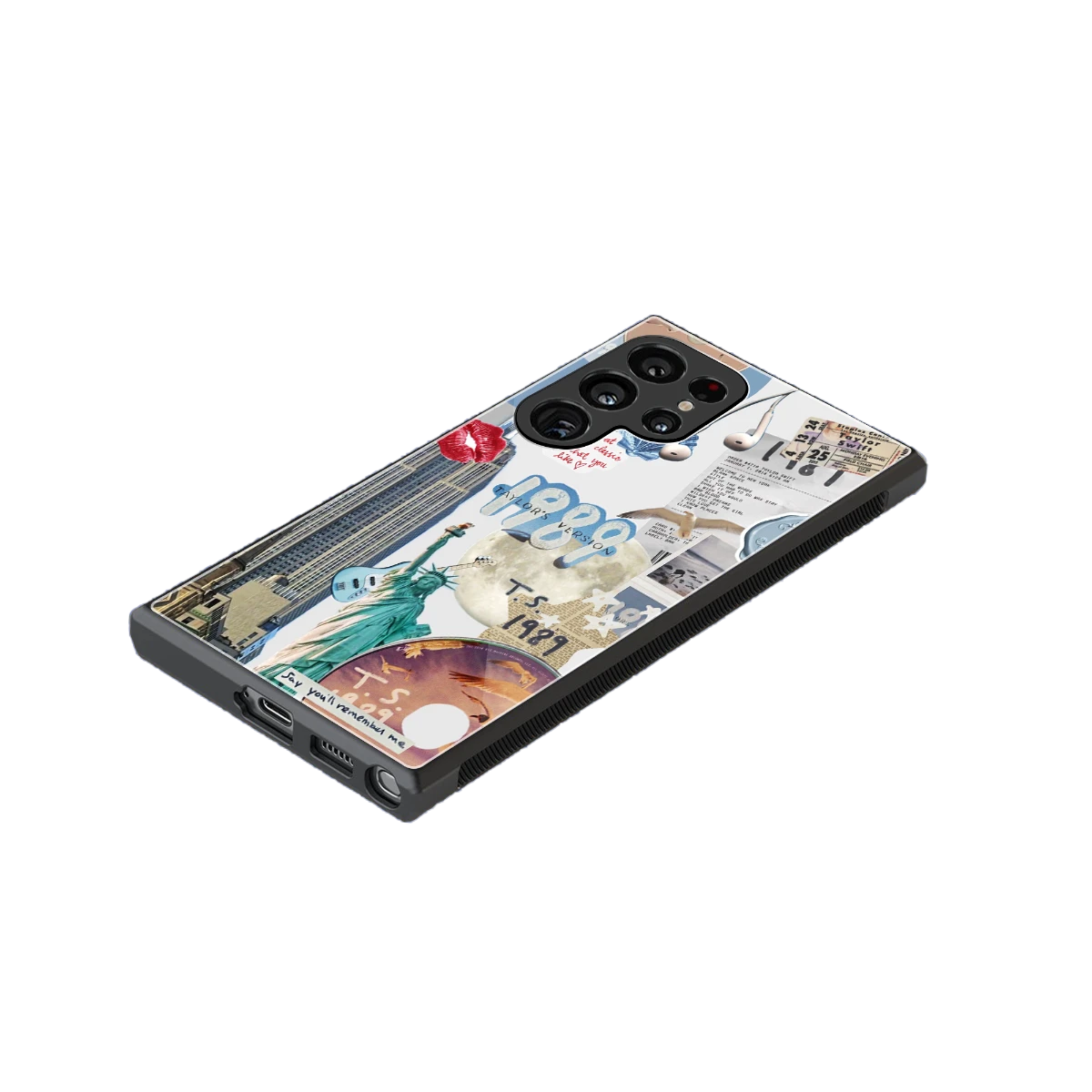 1989 Swift Era stylish phone case for samsung galaxy s23 ultra | glossy glass and slim fit