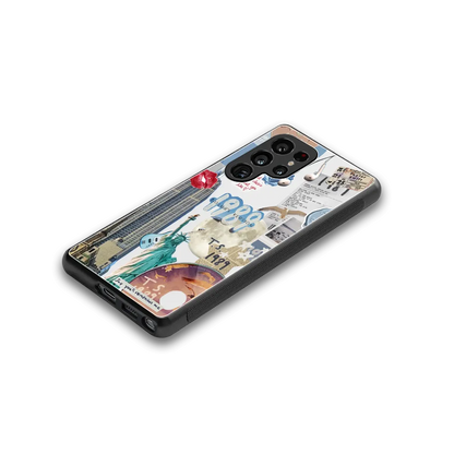 1989 Swift Era stylish phone case for samsung galaxy s26 ultra | glossy glass and slim fit