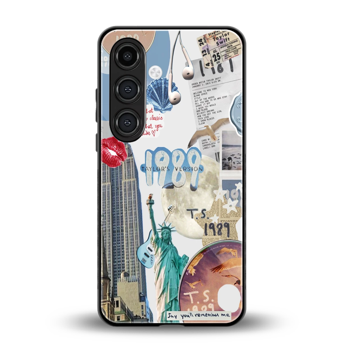 1989 Swift Era back phone cover | glass case for samsung galaxy s25