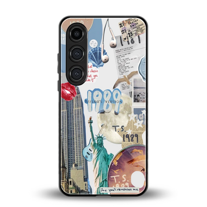 1989 Swift Era back phone cover | glass case for samsung galaxy s23 fe