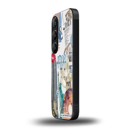 1989 Swift Era samsung galaxy s24 mobile cover | shockproof glass phone case