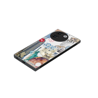 1989 Swift Era stylish phone case for vivo v30e | glossy glass and slim fit