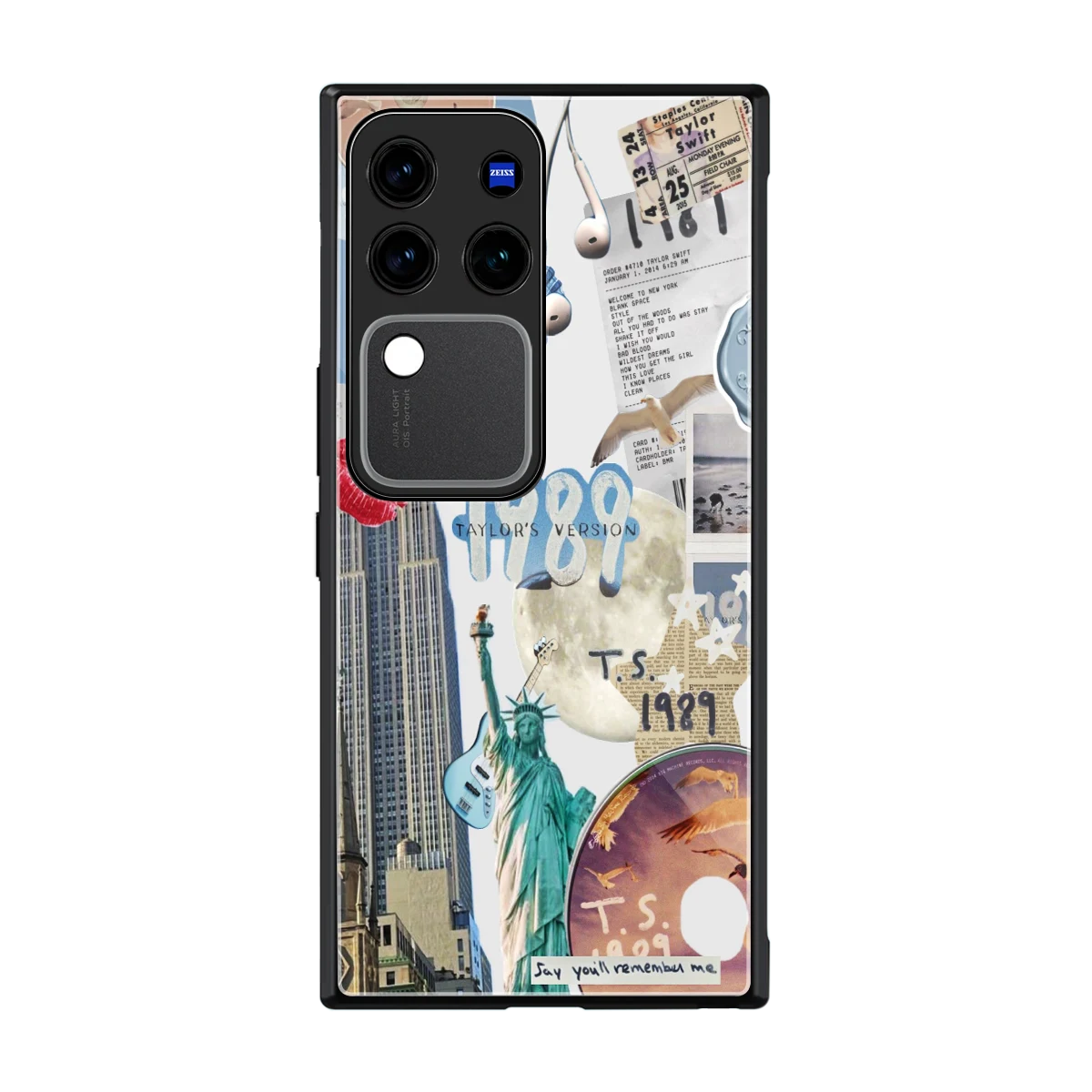 1989 Swift Era back phone cover | glass case forvivo v30 pro