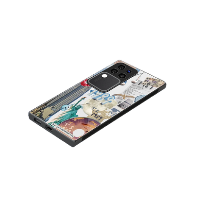 1989 Swift Era stylish phone case forvivo v30 pro | glossy glass and slim fit