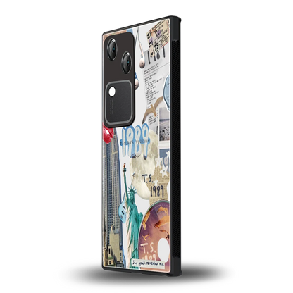 1989 Swift Era vivo v30 mobile cover | shockproof glass phone case